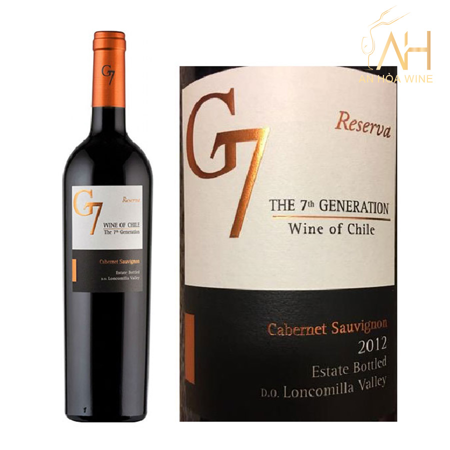 Vang Đỏ Chile G7 Reserva Cabernet Sauvignon