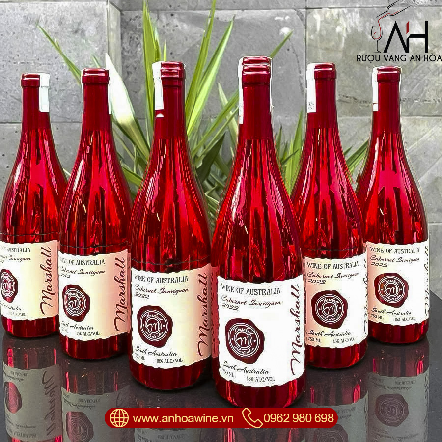 Rượu Vang Đỏ Úc Marshall Ruby 6 vang Đỏ Úc Marshall Ruby