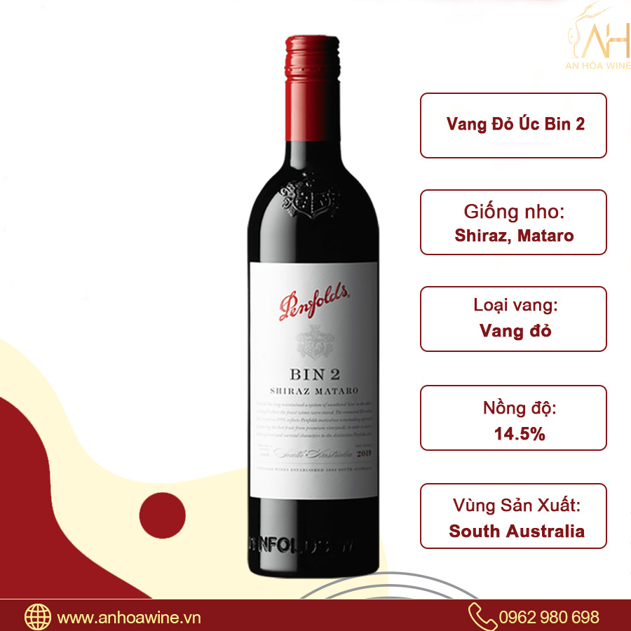 Penfolds Bin 2 Shiraz Mataro 