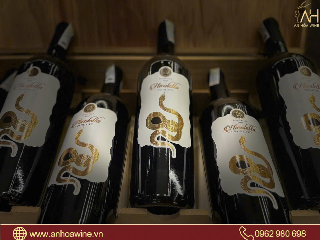 Rượu Vang Đỏ Ý Nicoletta Primitivo 16%