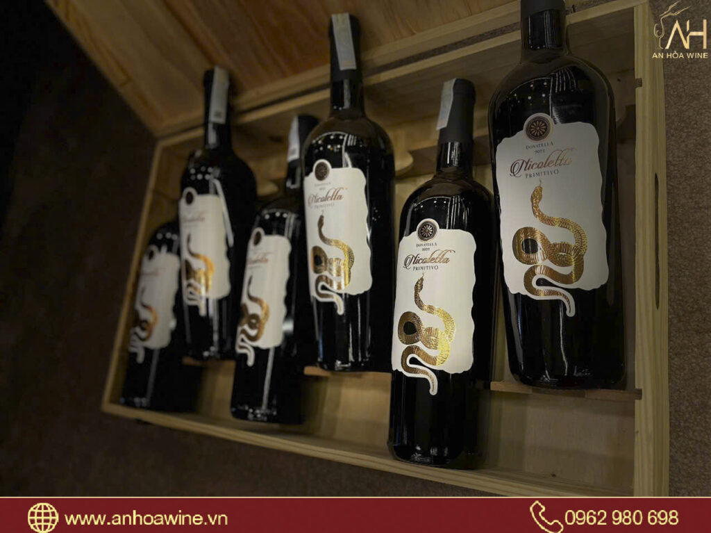 Rượu Vang Đỏ Ý Nicoletta Primitivo 16%