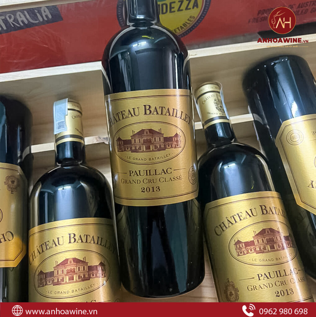 Rượu Vang Đỏ Pháp Chateau Batailley Grand Cru Classe 2013 5 Rượu Vang Đỏ Pháp Chateau Batailley Grand Cru Classe 2013