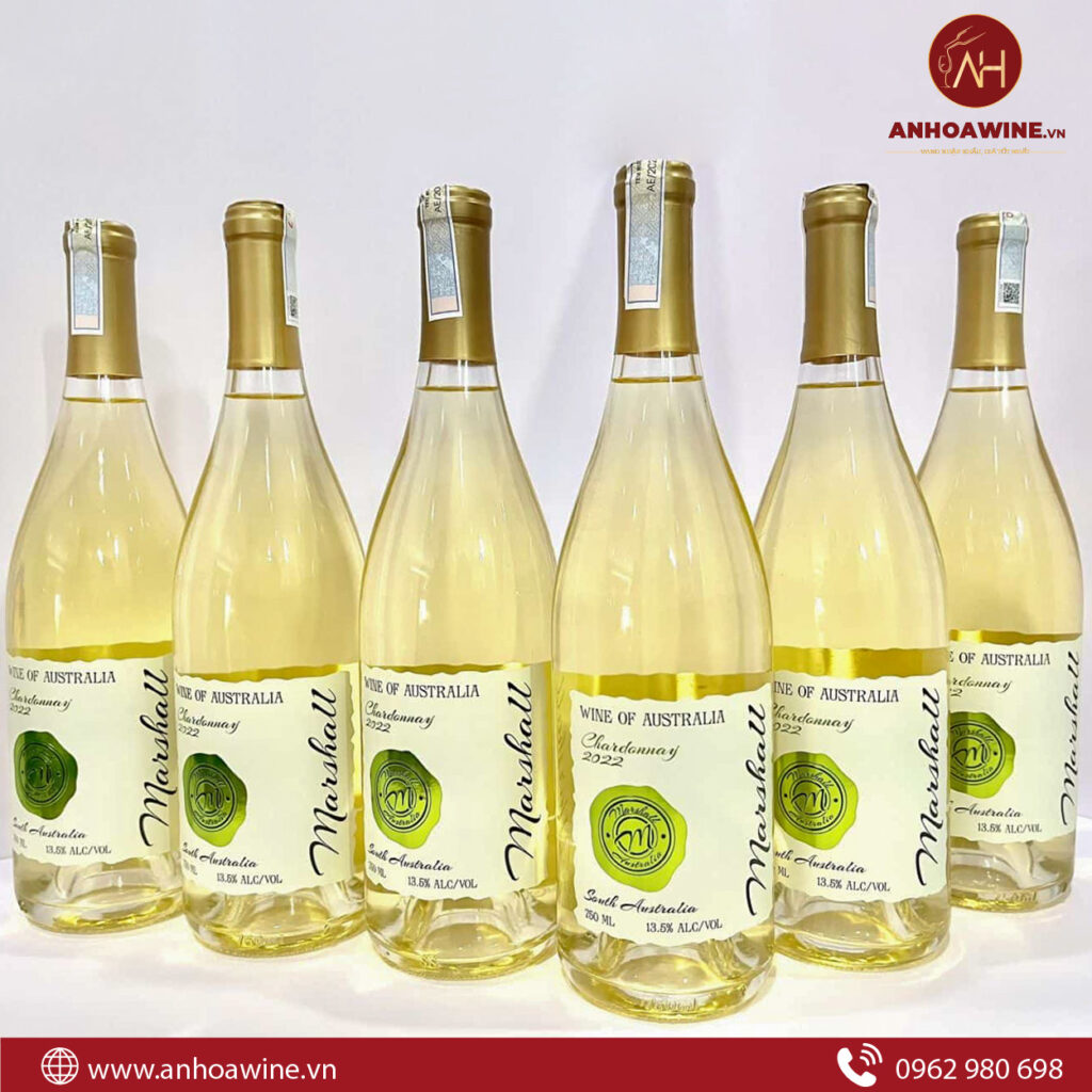 Rượu Vang Úc Trắng Marshall Sauvignon Blanc 6 ruou vang trang uc marshall 135