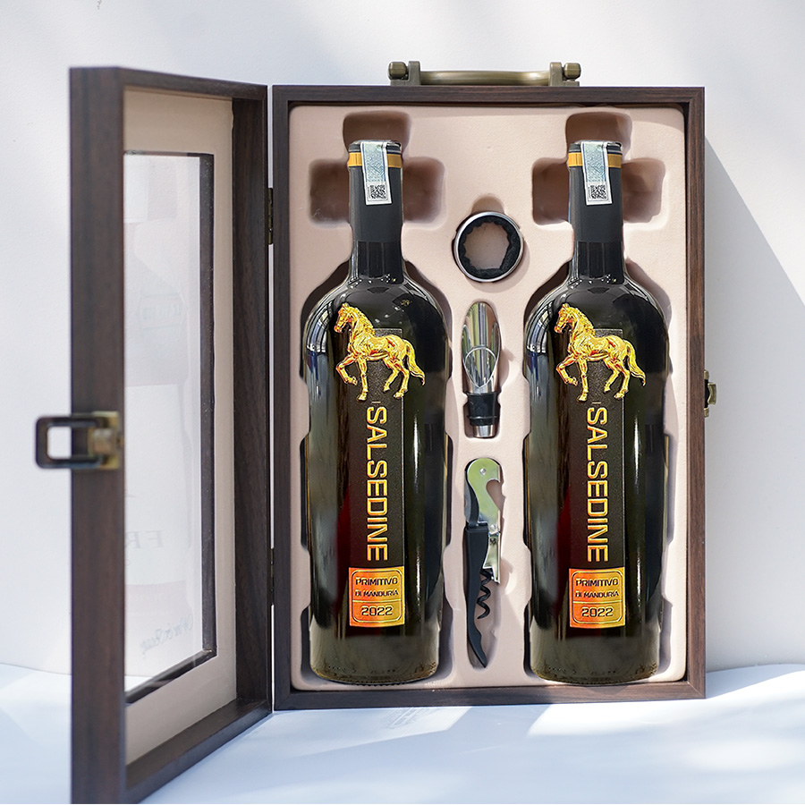 Vang Ý Linh Vật Ngựa Vàng Salsedine Primitivo 6 Vang Ý Linh Vật Ngựa Vàng Salsedine Primitivo