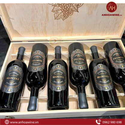 Rượu Vang Đỏ Ý Marcoli Primitivo 17 Độ