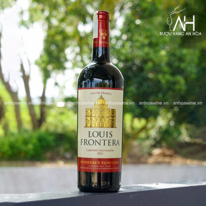 [SET QUÀ TẶNG] Hộp Sơn Mài 2 Chai Rượu Vang Pháp Louis Frontera - Hình ảnh 4