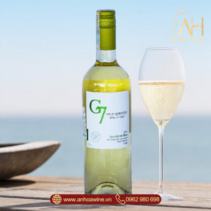 Rượu Vang Trắng Chile G7 Sauvignon Blanc - Hình ảnh 4