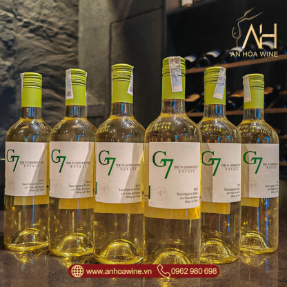 Rượu Vang Trắng Chile G7 Sauvignon Blanc - Hình ảnh 6