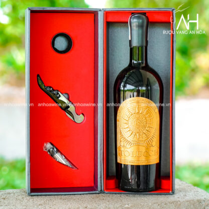 [SET QUÀ TẶNG] Hộp 1 Chai Rượu Vang Ý Tolucci 17% Kèm Phụ Kiện - Hình ảnh 2