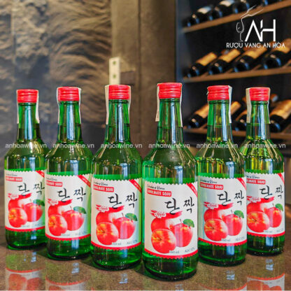 Rượu Soju Hàn Quốc Vị Táo 12%
