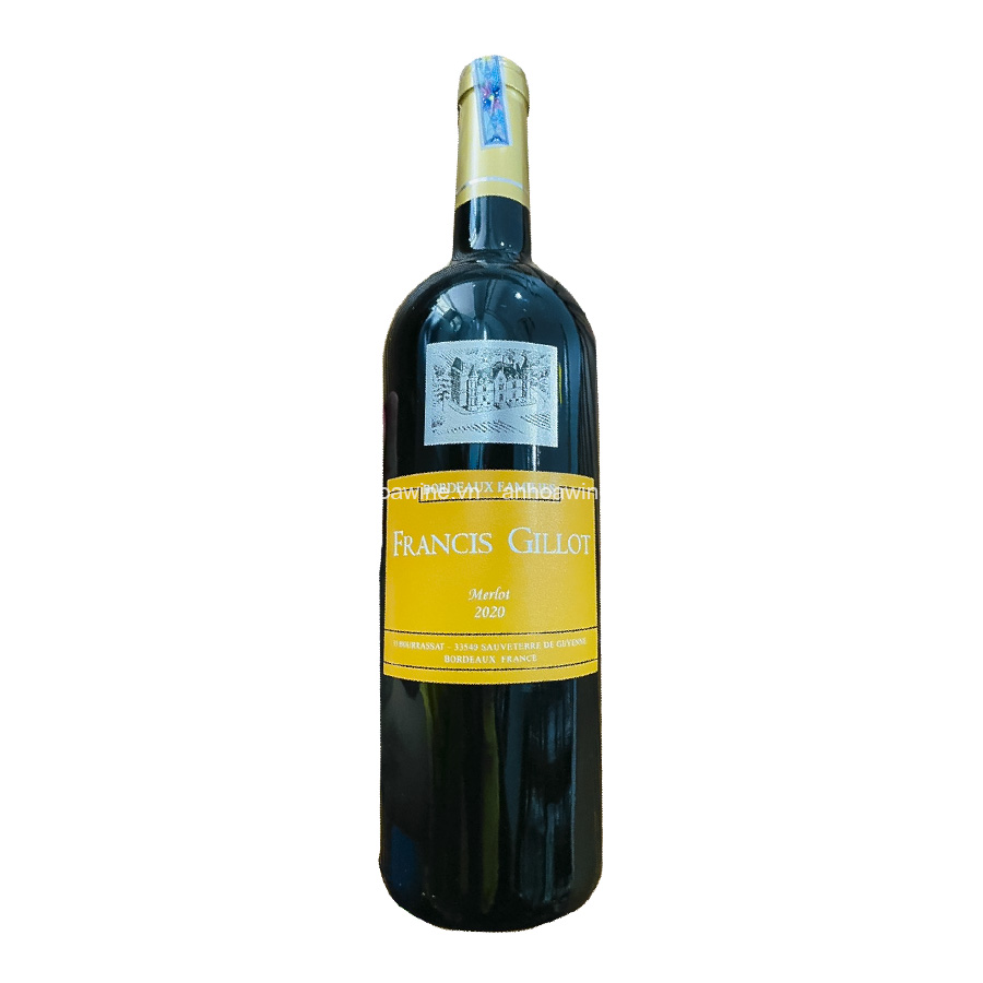 Rượu Vang Pháp Francis Gillot Merlot - Rượu Vang An Hòa