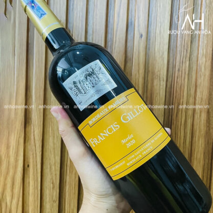 Rượu Vang Pháp Francis Gillot Merlot - Hình ảnh 2