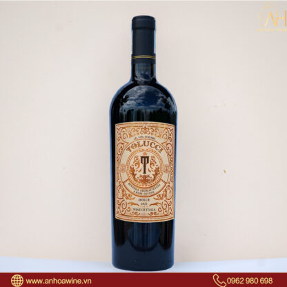 Rượu Vang Ngọt Ý Tolucci Semi Dolce 10,5% - Hình ảnh 3