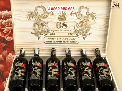 Vang Rồng Đỏ Úc 68 Dragon Version Shiraz 2020 - Hình ảnh 3