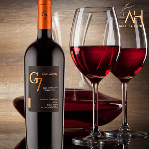 Ruou Vang Do Chile G7 Gran Reserva Cabernet Sauvignon 01