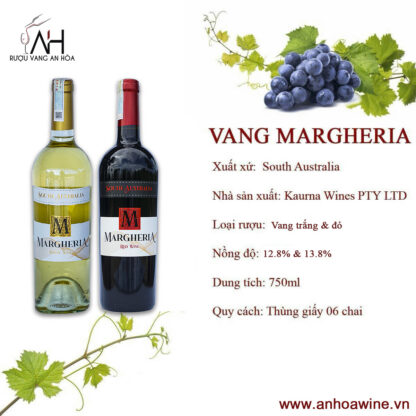 Set Quà Hộp Kính 2 Chai Vang Úc Margheria - Hình ảnh 2