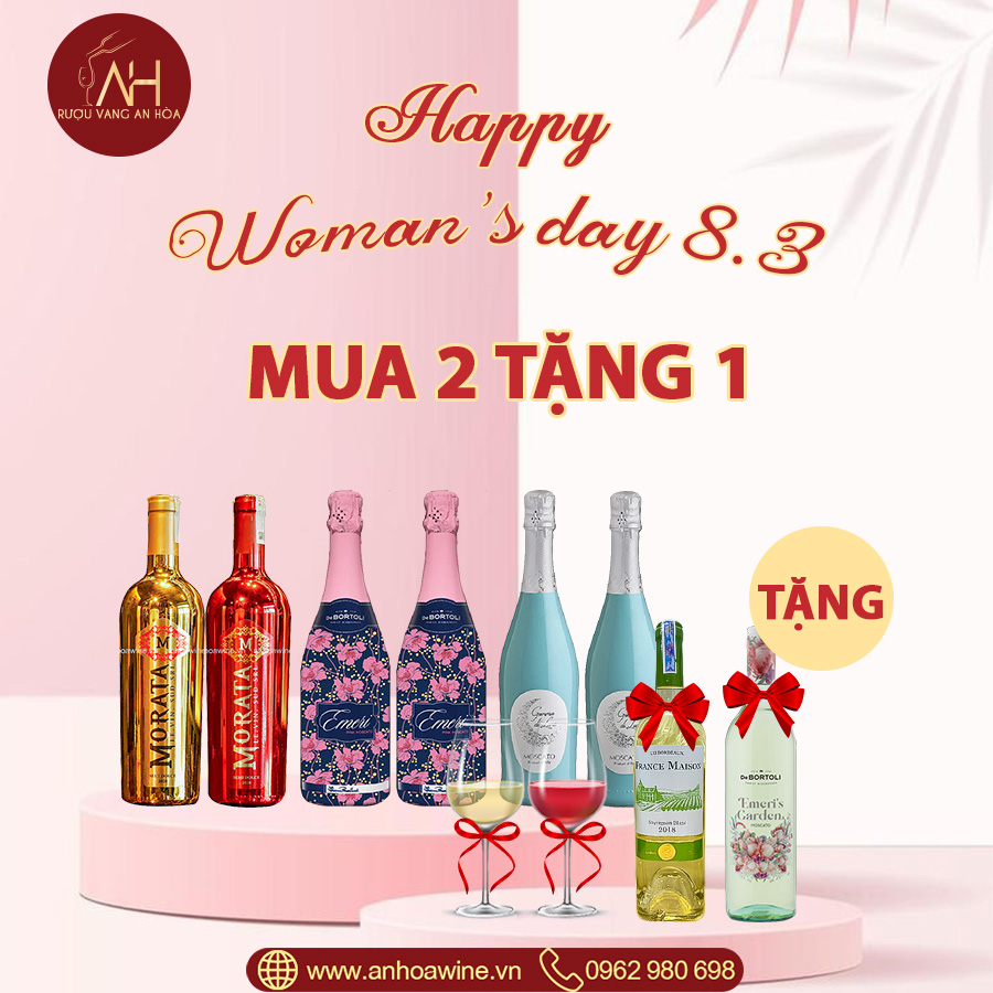 Chương Trình Ưu Đãi Mua 2 Tặng 1 Mừng Ngày Quốc Tế Phụ Nữ 8.3