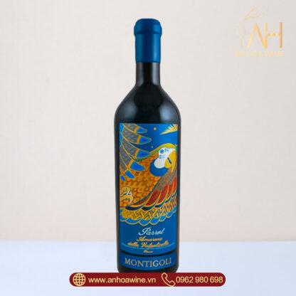Rượu Vang Đỏ Ý Cao Cấp Parrot Amarone - Hình ảnh 4