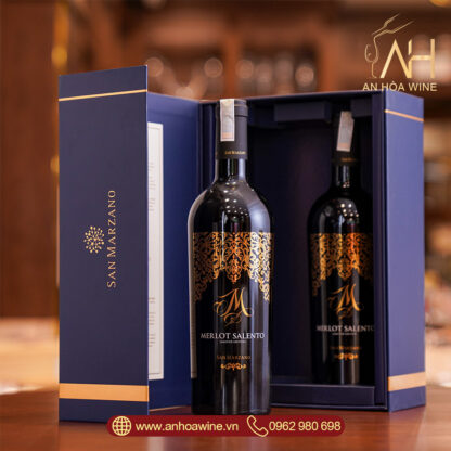 Rượu Vang Đỏ Ý M Merlot Salento Limited Edition - Hình ảnh 4