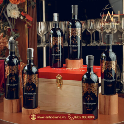 Rượu Vang Đỏ Ý M Merlot Salento Limited Edition - Hình ảnh 5