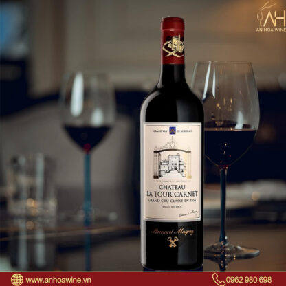 Rượu Vang Đỏ Pháp Chateau La Tour Carnet - Hình ảnh 3