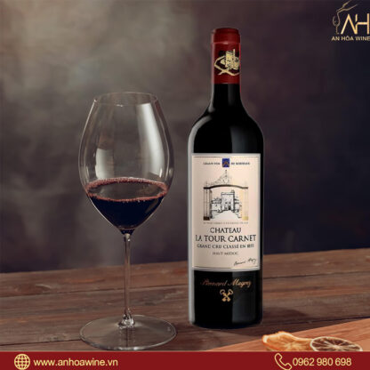 Rượu Vang Đỏ Pháp Chateau La Tour Carnet - Hình ảnh 4
