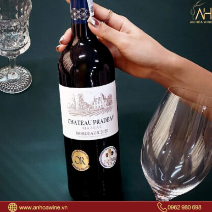 Rượu Vang Đỏ Pháp Chateau Pradeau Mazeau - Hình ảnh 3