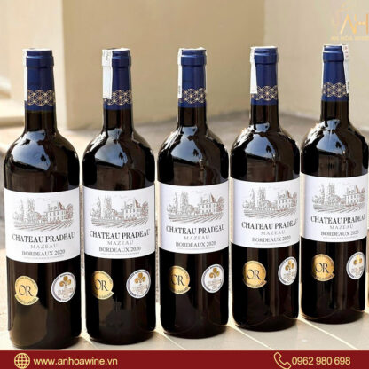 Rượu Vang Đỏ Pháp Chateau Pradeau Mazeau - Hình ảnh 4