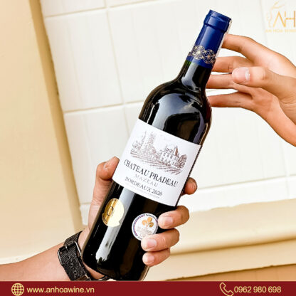 Rượu Vang Đỏ Pháp Chateau Pradeau Mazeau - Hình ảnh 2