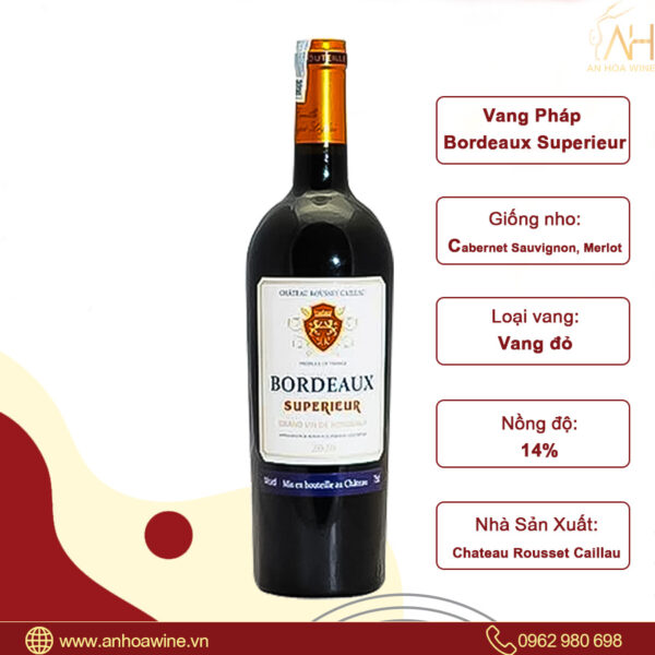 Ruou Vang Do Phap Bordeaux Superieur 01