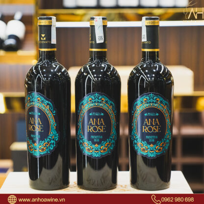 Rượu Vang Đỏ Ý Ana Rose Primitivo - Hình ảnh 3