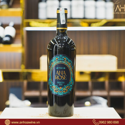 Rượu Vang Đỏ Ý Ana Rose Primitivo - Hình ảnh 4