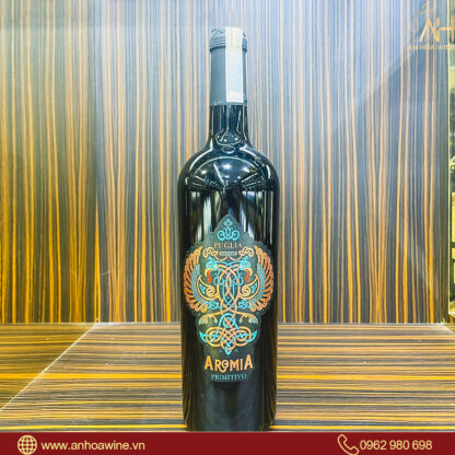 Rượu Vang Đỏ Ý Aromia Primitivo - Hình ảnh 4