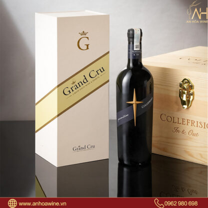 Rượu Vang Đỏ Ý CF Collefrisio Primitivo - Hình ảnh 3