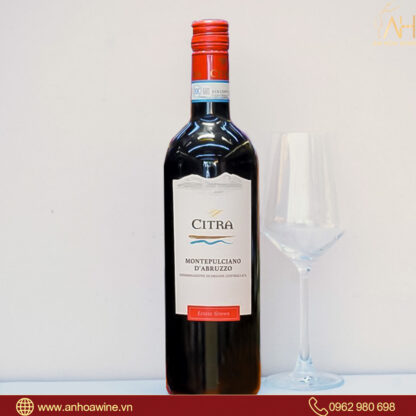 Rượu Vang Đỏ Ý citra Montepulciano d'Abruzzo - Hình ảnh 5