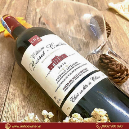 Rượu Vang Đỏ Pháp CRC Bordeaux Superieur - Hình ảnh 3