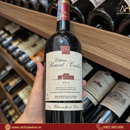 Rượu Vang Đỏ Pháp CRC Bordeaux Superieur - Hình ảnh 5