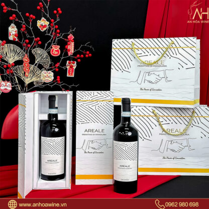 Vang Đỏ Ý Giustini Areale Primitivo Manduria - Hình ảnh 5