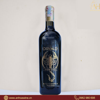Rượu Vang Đỏ Ý Oswald Primitivo - Hình ảnh 4