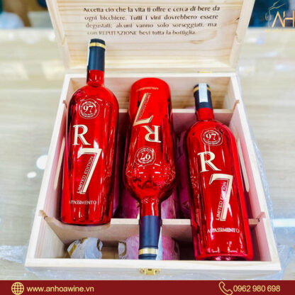 Rượu Vang Đỏ Ý R7 Appassimento - Hình ảnh 5