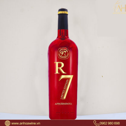 Rượu Vang Đỏ Ý R7 Appassimento - Hình ảnh 4