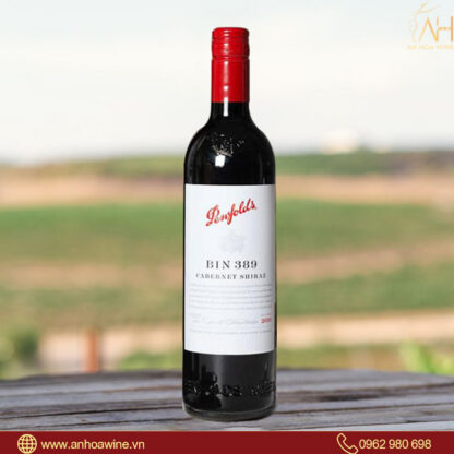 Vang Đỏ Úc Penfolds Bin 389 Cabernet Shiraz - Hình ảnh 3