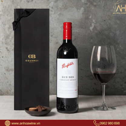 Vang Đỏ Úc Penfolds Bin 389 Cabernet Shiraz - Hình ảnh 5