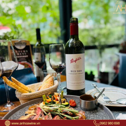 Vang Đỏ Úc Penfolds Bin 389 Cabernet Shiraz - Hình ảnh 6