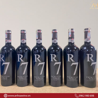 Rượu Vang Đỏ Ý R7 Capotavola Primitivo 15%