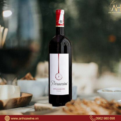 Rượu Vang Đỏ Ý Peraccini Appassimento Rosso - Hình ảnh 3