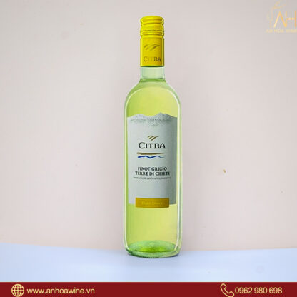 Rượu Vang Trắng Ý Citra Pinot Grigio - Hình ảnh 3