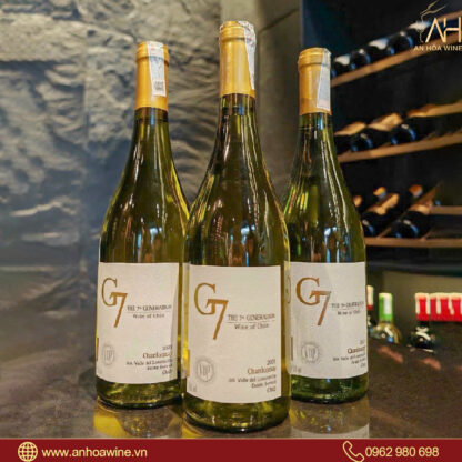 Vang Trắng Chile G7 Clasico Chardonnay