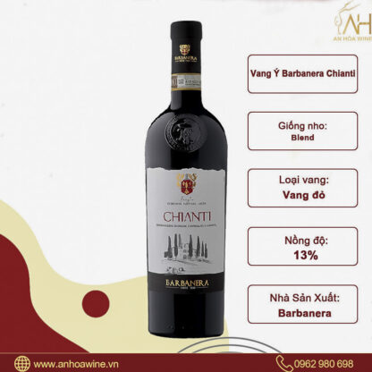 Vang Đỏ Ý Barbanera Chianti DOCG