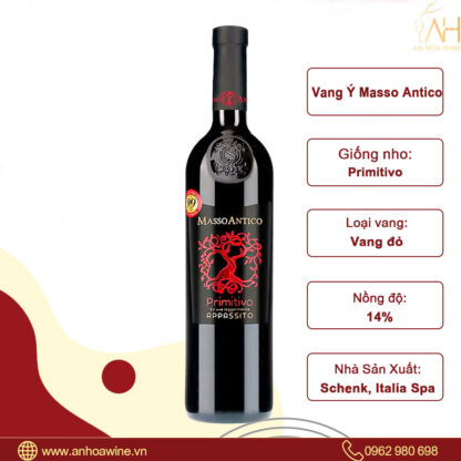 Giới thiệu về Masso Antico Primitivo